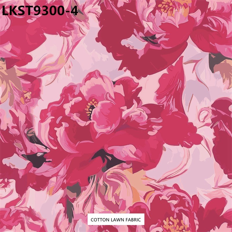 100% Cotton Lawn Fabric,LANKING TEX,Low Moq Printing Best  Quality  100% Cotton Lawn Fabric