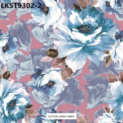 100% Cotton Lawn Fabric,LANKING TEX,Low Moq Printing Best  Quality  100% Cotton Lawn Fabric