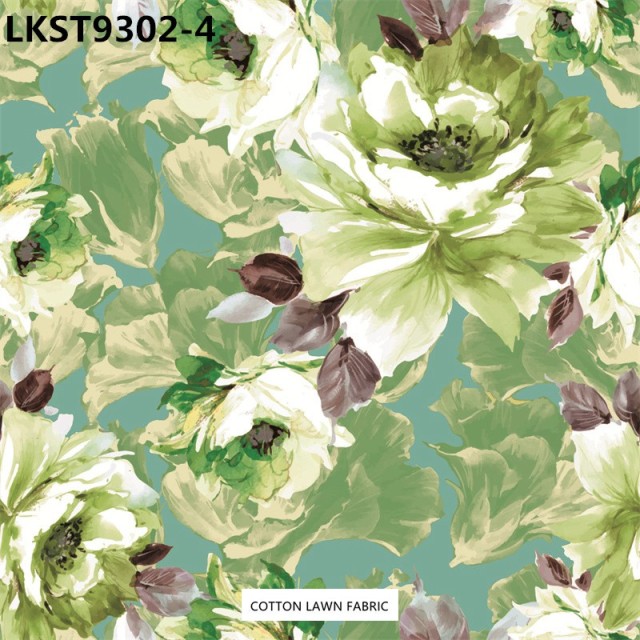 100% Cotton Lawn Fabric,LANKING TEX,Low Moq Printing Best  Quality  100% Cotton Lawn Fabric