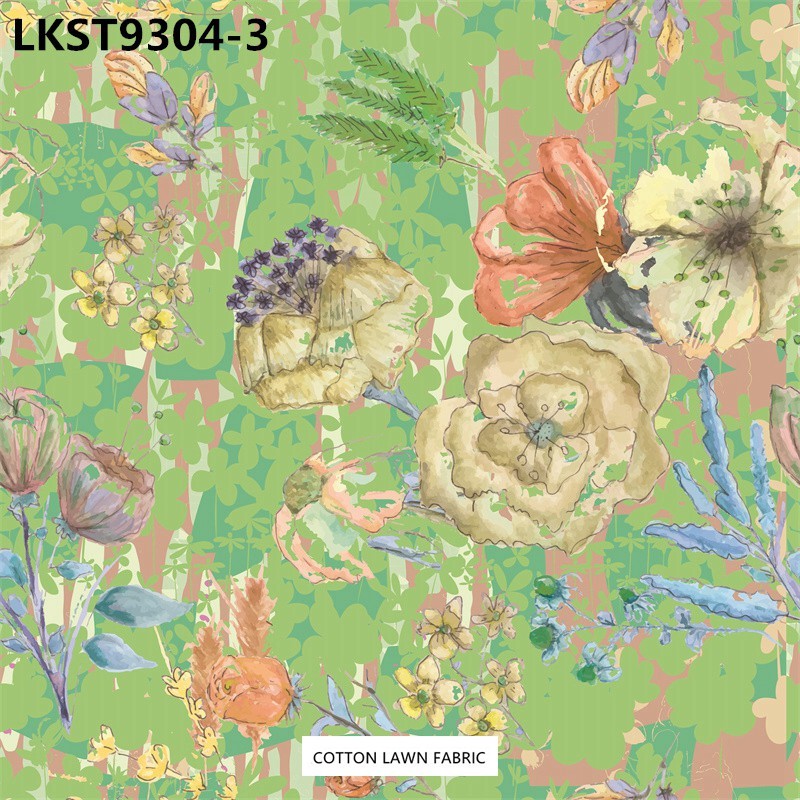 100% Cotton Lawn Fabric,LANKING TEX,Low Moq Printing Best  Quality  100% Cotton Lawn Fabric