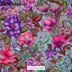 100% Cotton Lawn Fabric,LANKING TEX,Low Moq Printing Best  Quality  100% Cotton Lawn Fabric