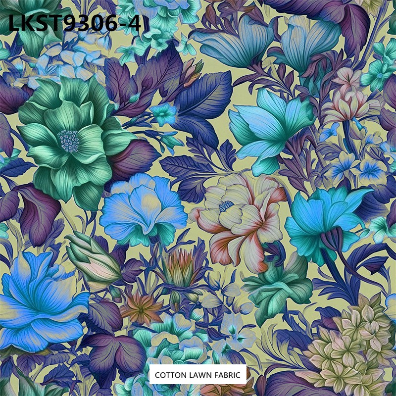 100% Cotton Lawn Fabric,LANKING TEX,Low Moq Printing Best  Quality  100% Cotton Lawn Fabric
