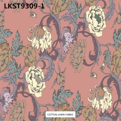 100% Cotton Lawn Fabric,LANKING TEX,Low Moq Printing Best  Quality  100% Cotton Lawn Fabric