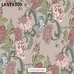 100% Cotton Lawn Fabric,LANKING TEX,Low Moq Printing Best  Quality  100% Cotton Lawn Fabric