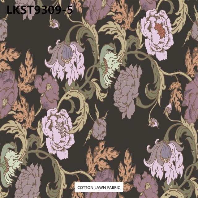 100% Cotton Lawn Fabric,LANKING TEX,Low Moq Printing Best  Quality  100% Cotton Lawn Fabric