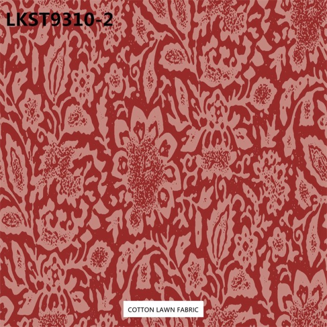 100% Cotton Lawn Fabric,LANKING TEX,Low Moq Printing Best  Quality  100% Cotton Lawn Fabric