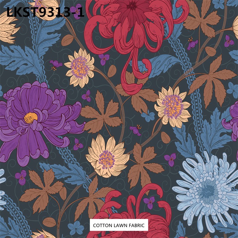 100% Cotton Lawn Fabric,LANKING TEX,Low Moq Printing Best  Quality  100% Cotton Lawn Fabric