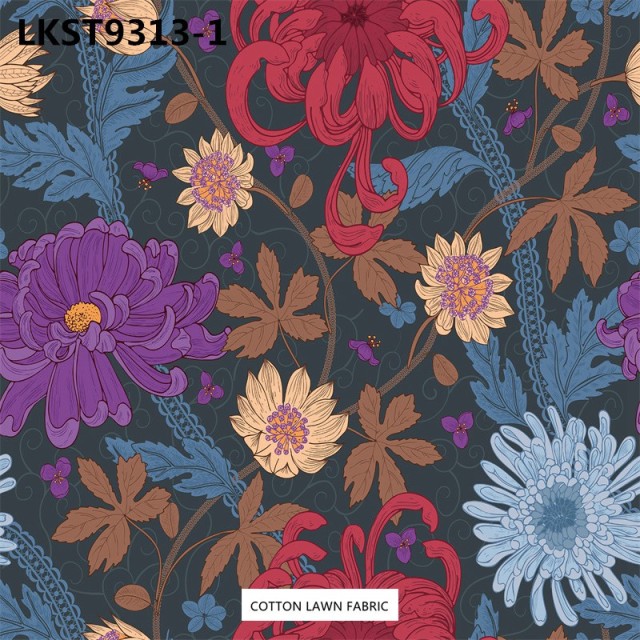 100% Cotton Lawn Fabric,LANKING TEX,Low Moq Printing Best  Quality  100% Cotton Lawn Fabric