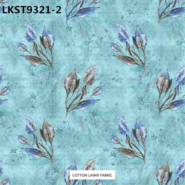 100% Cotton Lawn Fabric,LANKING TEX,Low Moq Printing Best  Quality  100% Cotton Lawn Fabric
