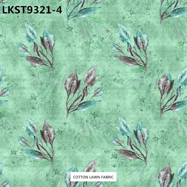 100% Cotton Lawn Fabric,LANKING TEX,Low Moq Printing Best  Quality  100% Cotton Lawn Fabric