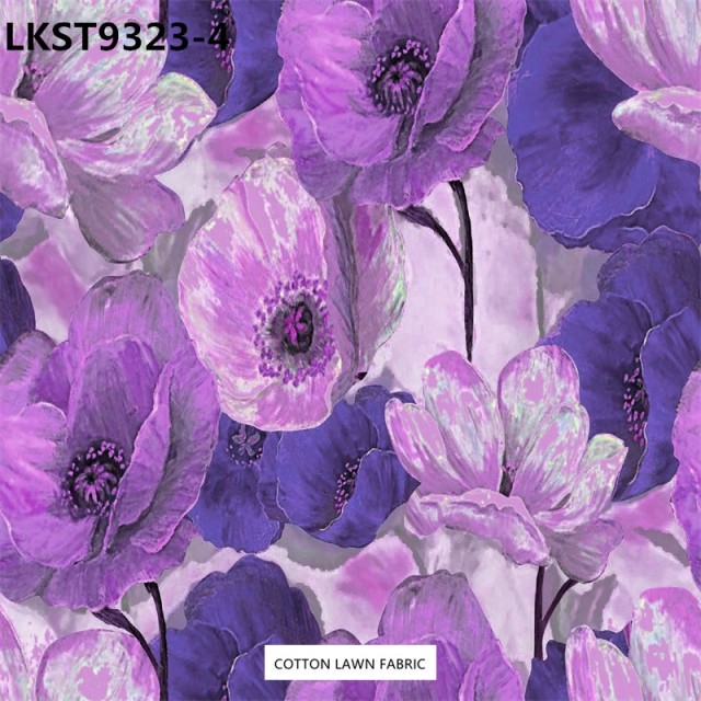 100% Cotton Lawn Fabric,LANKING TEX,Low Moq Printing Best  Quality  100% Cotton Lawn Fabric