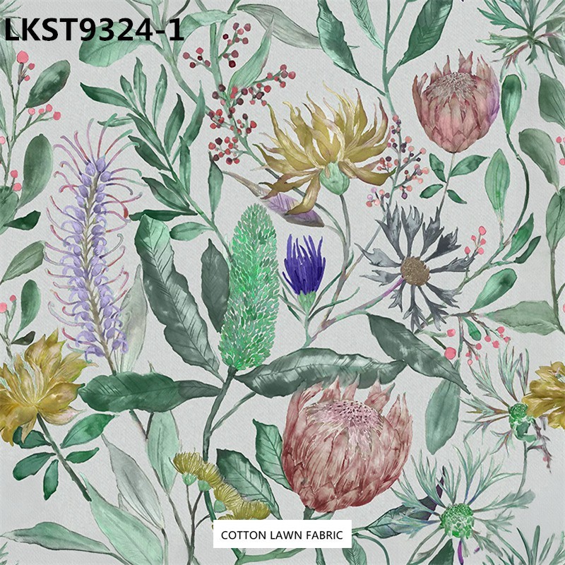 100% Cotton Lawn Fabric,LANKING TEX,Low Moq Printing Best  Quality  100% Cotton Lawn Fabric