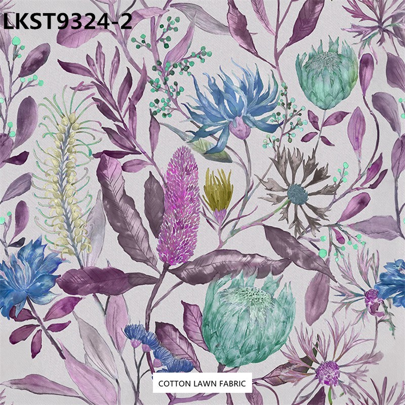 100% Cotton Lawn Fabric,LANKING TEX,Low Moq Printing Best  Quality  100% Cotton Lawn Fabric