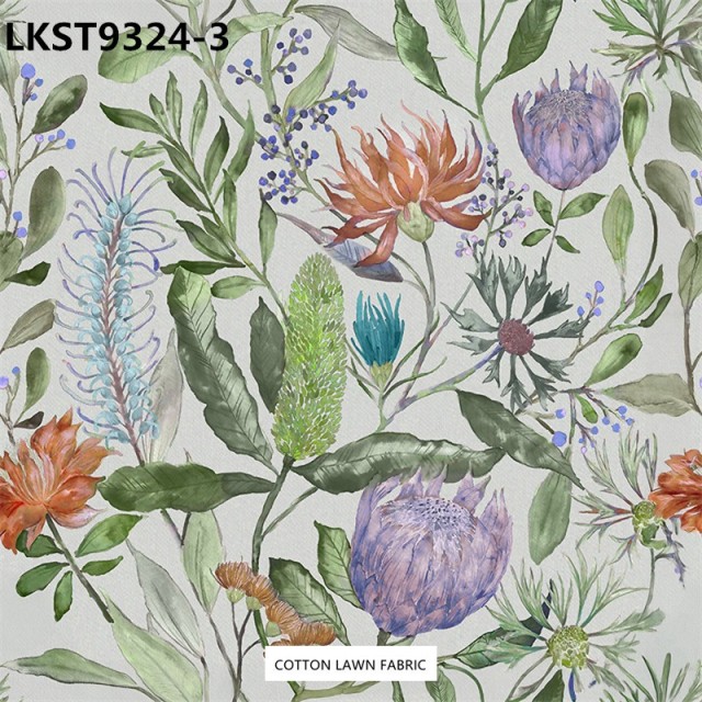 100% Cotton Lawn Fabric,LANKING TEX,Low Moq Printing Best  Quality  100% Cotton Lawn Fabric