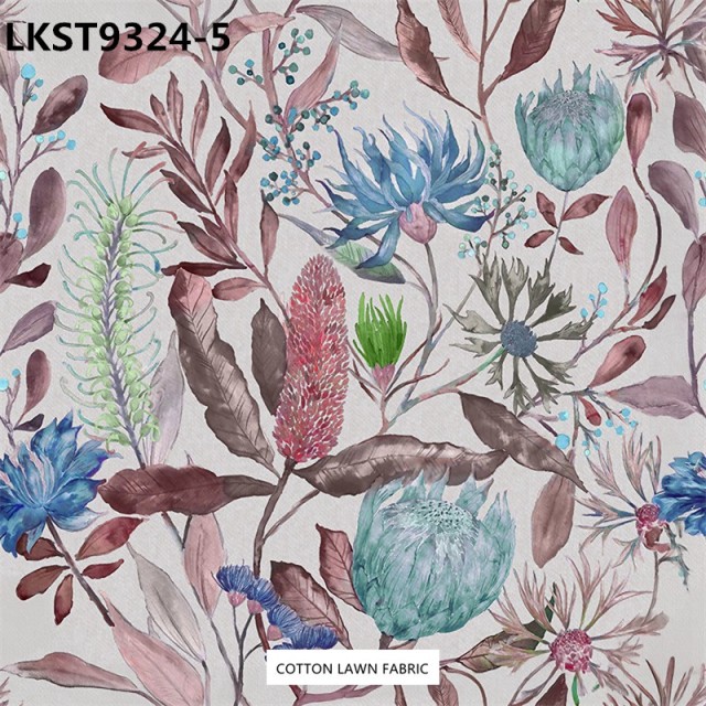 100% Cotton Lawn Fabric,LANKING TEX,Low Moq Printing Best  Quality  100% Cotton Lawn Fabric