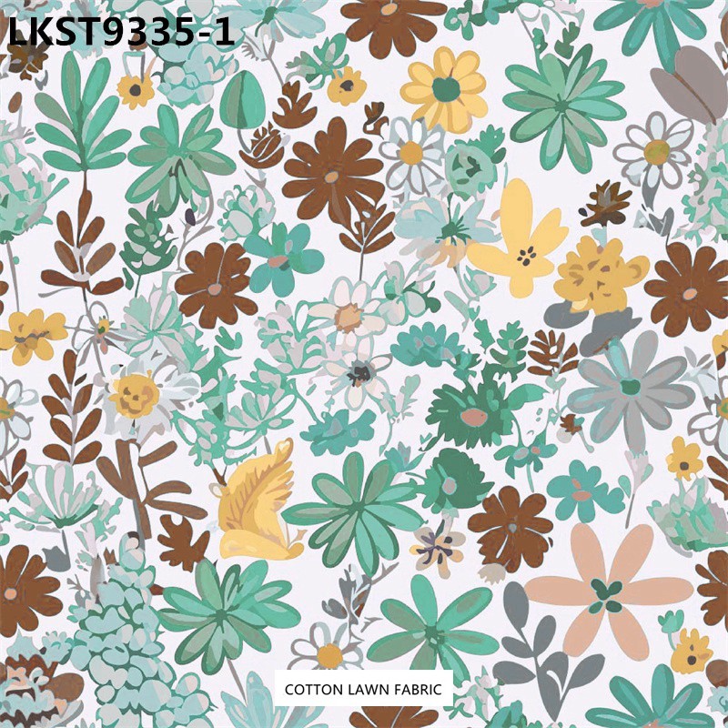 100% Cotton Lawn Fabric,LANKING TEX,Low Moq Printing Best  Quality  100% Cotton Lawn Fabric