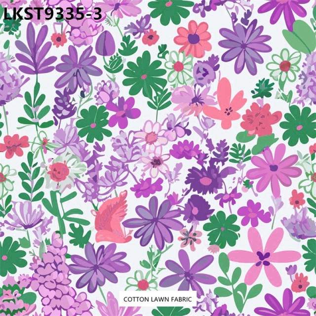 100% Cotton Lawn Fabric,LANKING TEX,Low Moq Printing Best  Quality  100% Cotton Lawn Fabric