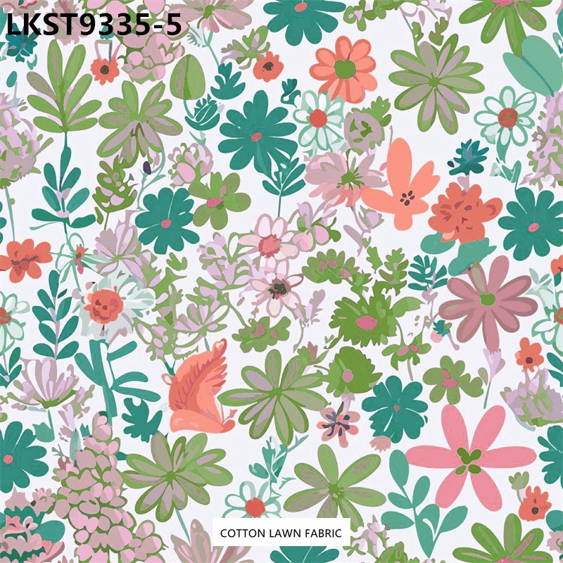 100% Cotton Lawn Fabric,LANKING TEX,Low Moq Printing Best  Quality  100% Cotton Lawn Fabric