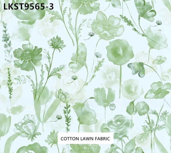 100% Cotton Lawn Fabric,LANKING TEX,Low Moq Printing Best  Quality  100% Cotton Lawn Fabric