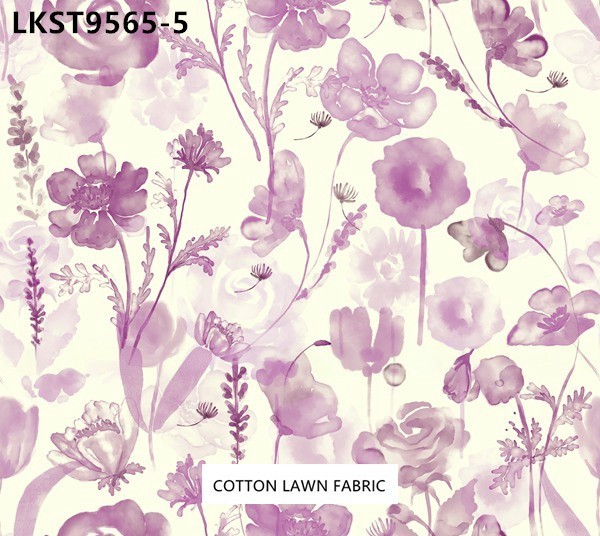 100% Cotton Lawn Fabric,LANKING TEX,Low Moq Printing Best  Quality  100% Cotton Lawn Fabric