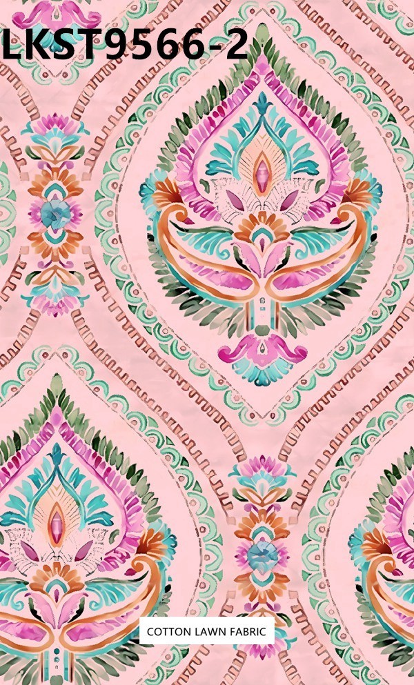 100% Cotton Lawn Fabric,LANKING TEX,Low Moq Printing Best  Quality  100% Cotton Lawn Fabric