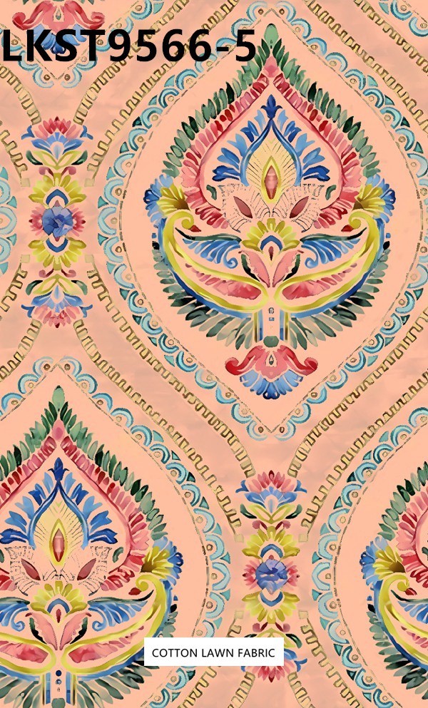100% Cotton Lawn Fabric,LANKING TEX,Low Moq Printing Best  Quality  100% Cotton Lawn Fabric