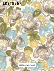 100% Cotton Lawn Fabric,LANKING TEX,Low Moq Printing Best  Quality  100% Cotton Lawn Fabric