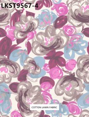 100% Cotton Lawn Fabric,LANKING TEX,Low Moq Printing Best  Quality  100% Cotton Lawn Fabric