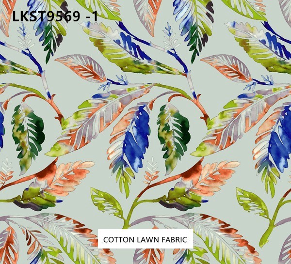 100% Cotton Lawn Fabric,LANKING TEX,Low Moq Printing Best  Quality  100% Cotton Lawn Fabric