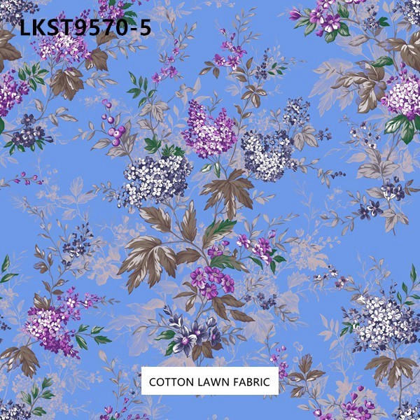 100% Cotton Lawn Fabric,LANKING TEX,Low Moq Printing Best  Quality  100% Cotton Lawn Fabric