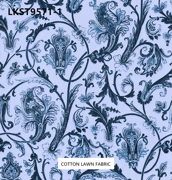 100% Cotton Lawn Fabric,LANKING TEX,Low Moq Printing Best  Quality  100% Cotton Lawn Fabric