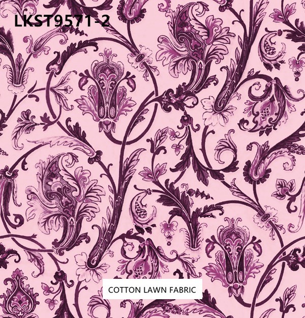 100% Cotton Lawn Fabric,LANKING TEX,Low Moq Printing Best  Quality  100% Cotton Lawn Fabric