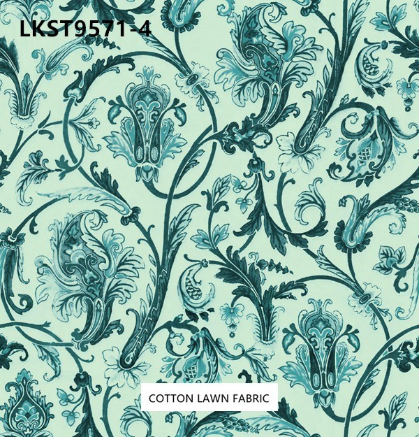 100% Cotton Lawn Fabric,LANKING TEX,Low Moq Printing Best  Quality  100% Cotton Lawn Fabric
