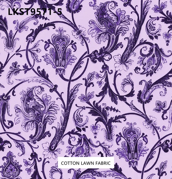 100% Cotton Lawn Fabric,LANKING TEX,Low Moq Printing Best  Quality  100% Cotton Lawn Fabric