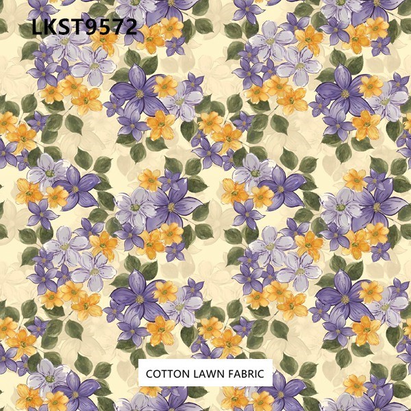 100% Cotton Lawn Fabric,LANKING TEX,Low Moq Printing Best  Quality  100% Cotton Lawn Fabric