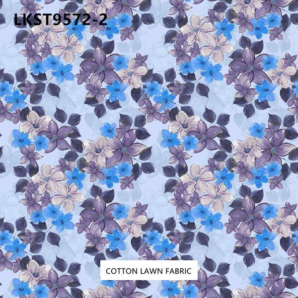 100% Cotton Lawn Fabric,LANKING TEX,Low Moq Printing Best  Quality  100% Cotton Lawn Fabric