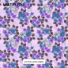 100% Cotton Lawn Fabric,LANKING TEX,Low Moq Printing Best  Quality  100% Cotton Lawn Fabric