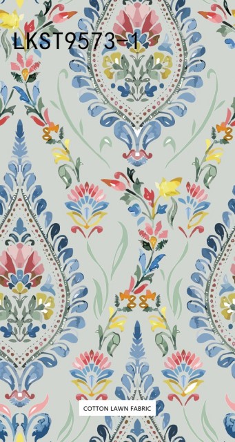 100% Cotton Lawn Fabric,LANKING TEX,Low Moq Printing Best  Quality  100% Cotton Lawn Fabric
