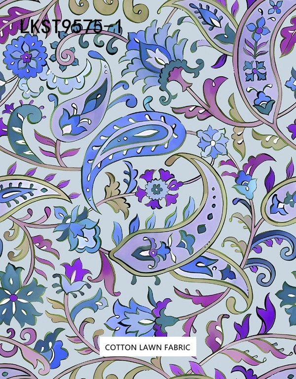 100% Cotton Lawn Fabric,LANKING TEX,Low Moq Printing Best  Quality  100% Cotton Lawn Fabric