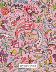 100% Cotton Lawn Fabric,LANKING TEX,Low Moq Printing Best  Quality  100% Cotton Lawn Fabric