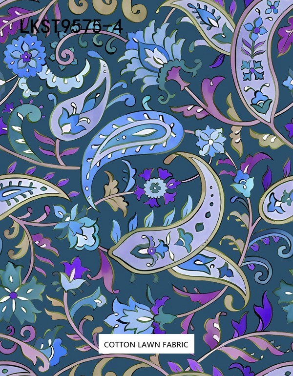 100% Cotton Lawn Fabric,LANKING TEX,Low Moq Printing Best  Quality  100% Cotton Lawn Fabric