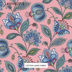 100% Cotton Lawn Fabric,LANKING TEX,Low Moq Printing Best  Quality  100% Cotton Lawn Fabric
