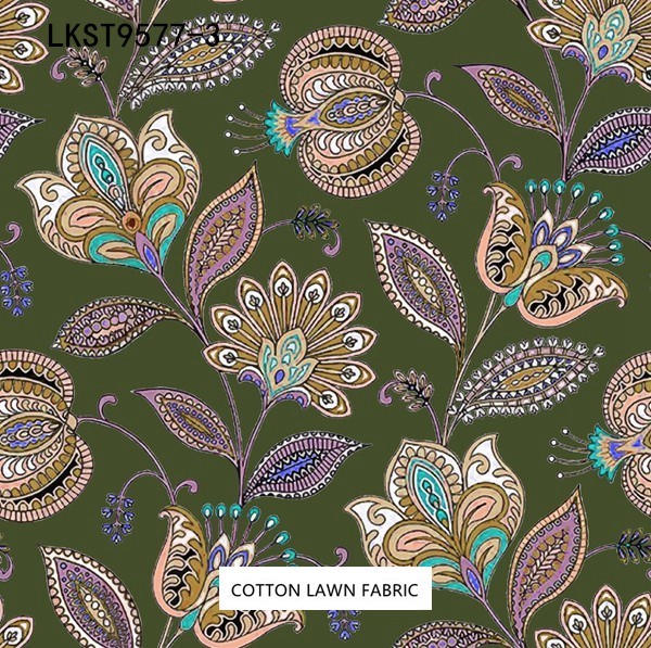 100% Cotton Lawn Fabric,LANKING TEX,Low Moq Printing Best  Quality  100% Cotton Lawn Fabric