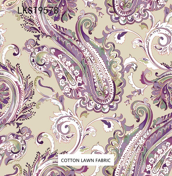 100% Cotton Lawn Fabric,LANKING TEX,Low Moq Printing Best  Quality  100% Cotton Lawn Fabric