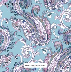 100% Cotton Lawn Fabric,LANKING TEX,Low Moq Printing Best  Quality  100% Cotton Lawn Fabric