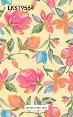 100% Cotton Lawn Fabric,LANKING TEX,Low Moq Printing Best  Quality  100% Cotton Lawn Fabric