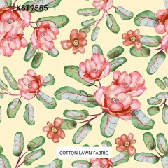 100% Cotton Lawn Fabric,LANKING TEX,Low Moq Printing Best  Quality  100% Cotton Lawn Fabric