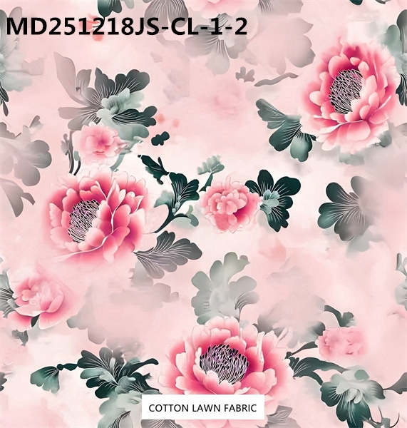 100% Cotton Lawn Fabric,LANKING TEX,Low Moq Printing Best  Quality  100% Cotton Lawn Fabric