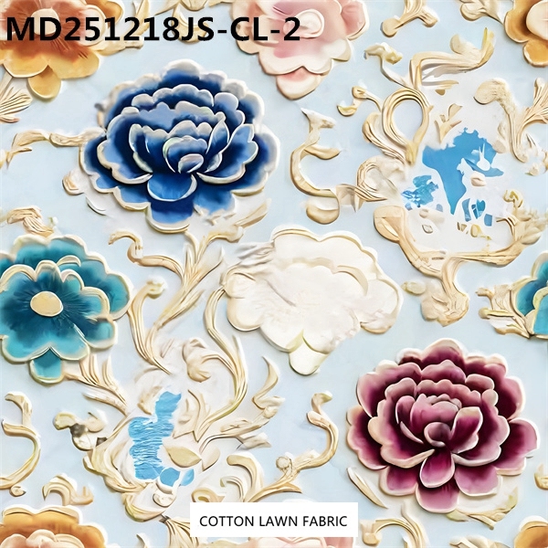 100% Cotton Lawn Fabric,LANKING TEX,Low Moq Printing Best  Quality  100% Cotton Lawn Fabric