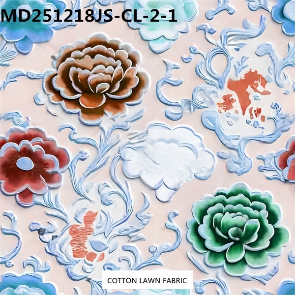 100% Cotton Lawn Fabric,LANKING TEX,Low Moq Printing Best  Quality  100% Cotton Lawn Fabric